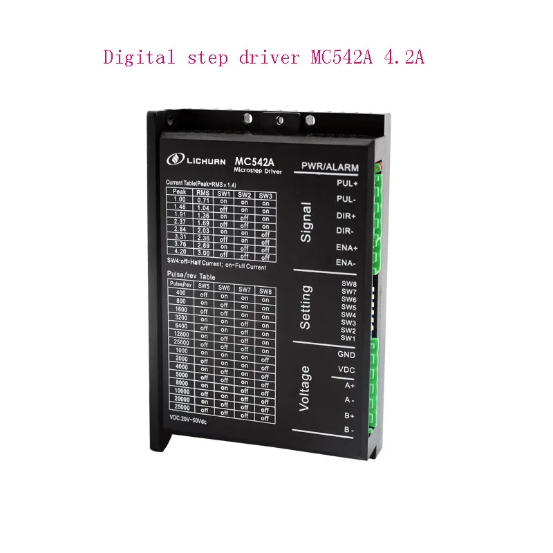 57 шаговый драйвер шаговый двигатель mc542a DC24V ток 4.2a специально для чайной машины