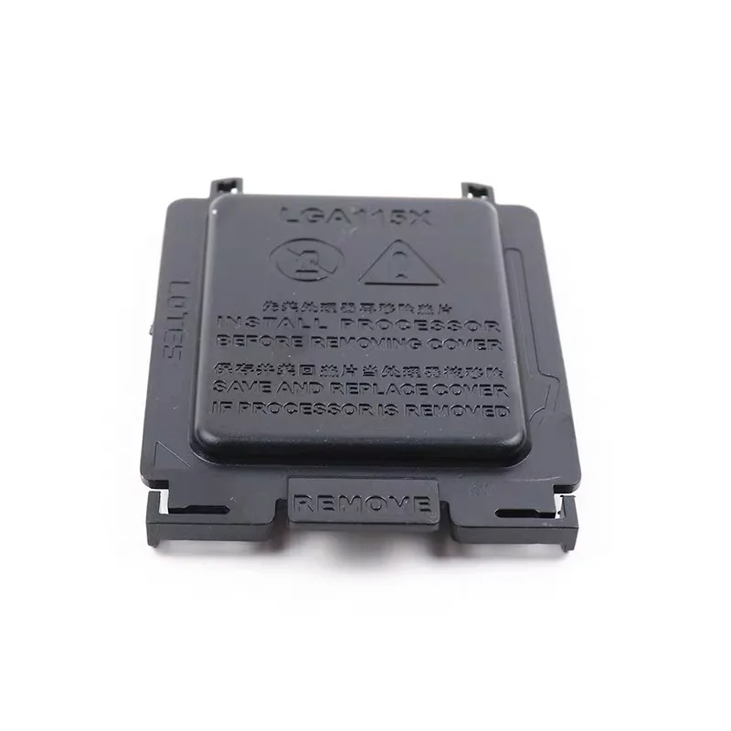 Placa Mãe Universal 100 p para Cpu Capa Preta de Proteção de Cpu com Pino de Proteção para Lga1155 1156 1150 1151 i3 i5 i7 - Imagem 4