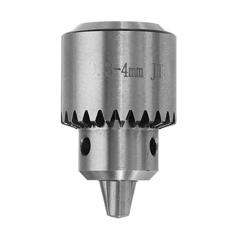 

12-24V Silver 775 Electric Motor Hand Drill Chuck 0.3-4mm Clamping Accessory Set
