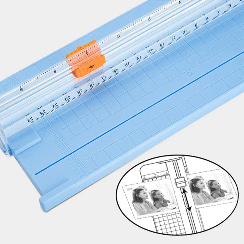 

Paper Cutter Replacement Blades with Automatic Security Safeguard for A4 Paper Trimmer OC-shipping