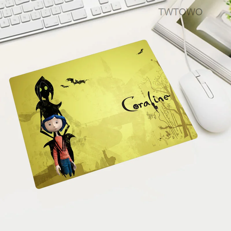 Коврик для мыши Coraline Настольный коврик маленького размера с рисунком аниме дома