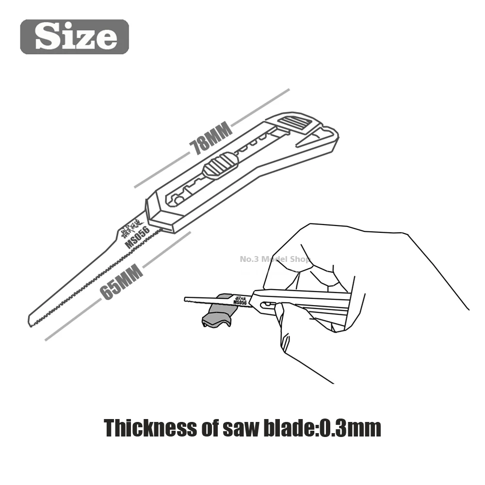Small Hand Saw Mini Saw For Mecha Military Model Making model tools