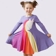Best Price Girls Unicorn A-Line Princess Dress 2020 Spring Baby Kids Children Long Sleeve Soft Cute Pink Party Vestido Clothes For 1-5T Best Price Girls Unicorn A-Line Princess Dress 2020 Spring Baby Kids Children Long Sleeve Soft Cute Pink Party Vestido Clothes For 1-5T