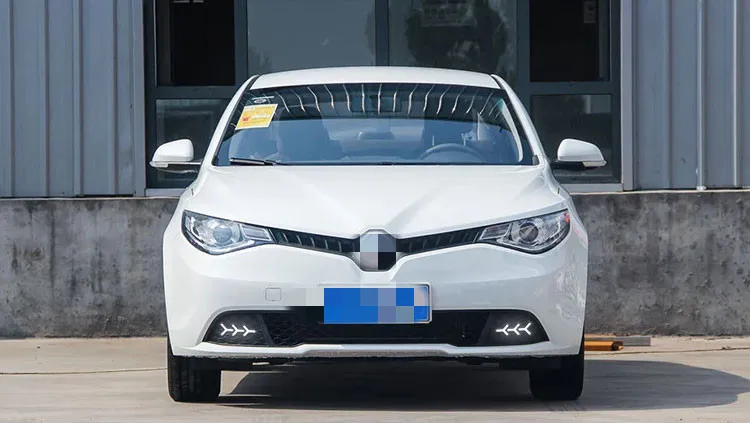 Qirun led drl дневные ходовые огни для MG GT- с динамическим движущимся желтым поворотным сигналом и синим ночным светом