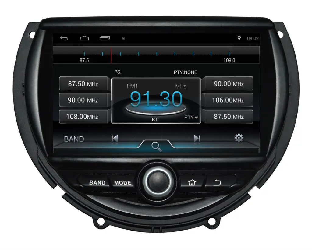 Четырехъядерный 1024*600 HD экран Android 9,0 автомобильный DVD gps Радио Навигация для Mini Cooper- с 4G/Wifi DVR OBD зеркальное соединение