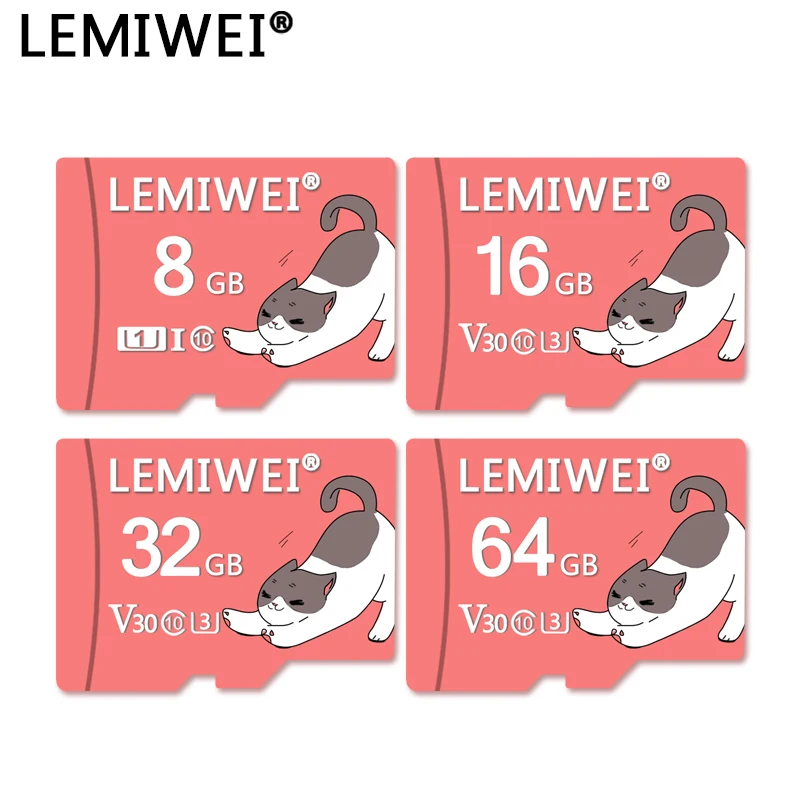 Карта памяти Lemiwei C10 V30 16 ГБ 8 U1 | Компьютеры и офис