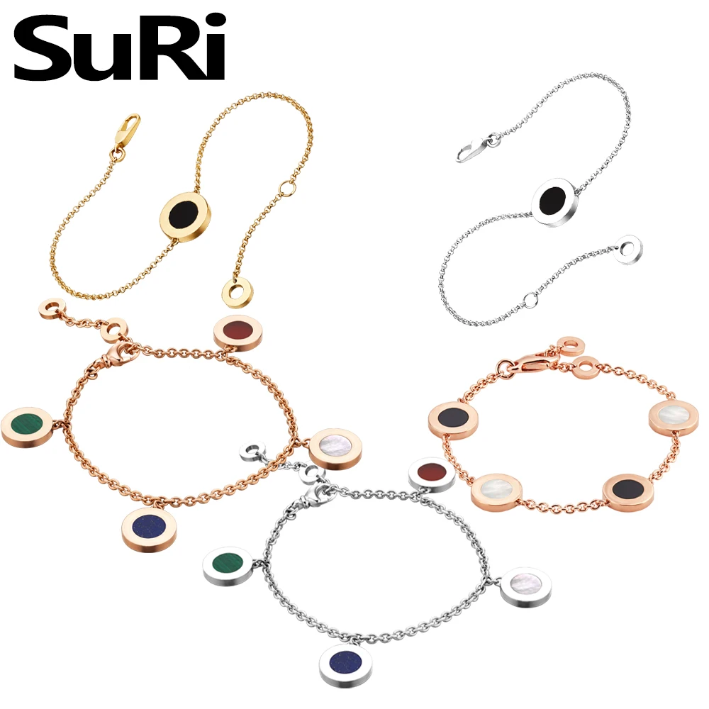 Suri, новинка, высокое качество,, серебро 925 пробы, болгарийский браслет для женщин, керамический, модный, розовое золото, ювелирные изделия, вечерние, подарок