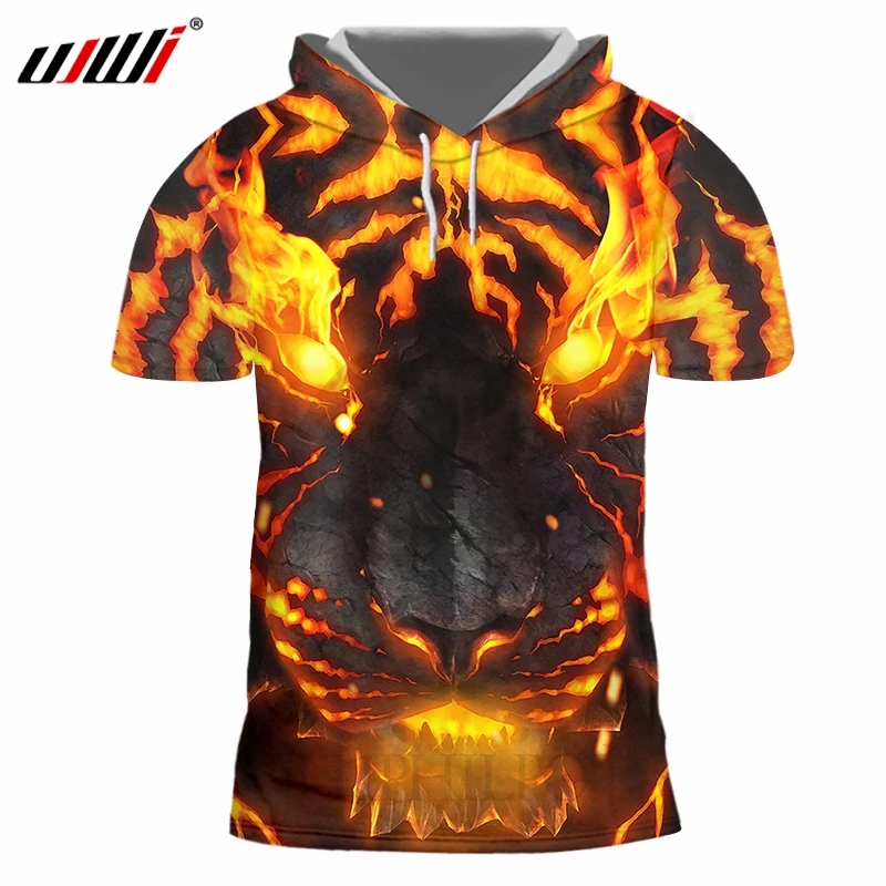 

UJWI человек толстовка новый О образным вырезом Забавные 3D футболки с принтом звездное небо астронавт кошка Harajuku большой размер Costuming Homme Толстовка Футболка