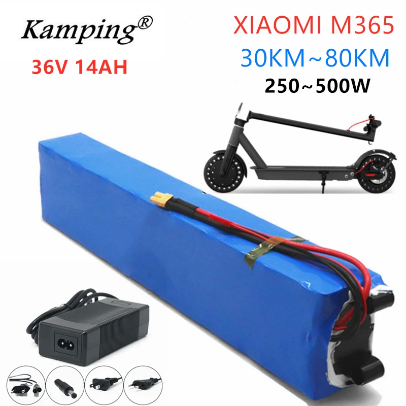

100% 36V 14ah scooter battery pack for millet m365 36V 14000mah, BMS electric scooter battery for millet m365