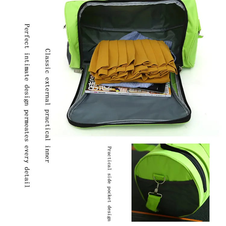 Wobag качественная дорожная сумка женская черная из искусственной кожи пара сумки для спортзала ручная сумка для мужчин Модная спортивная сумка