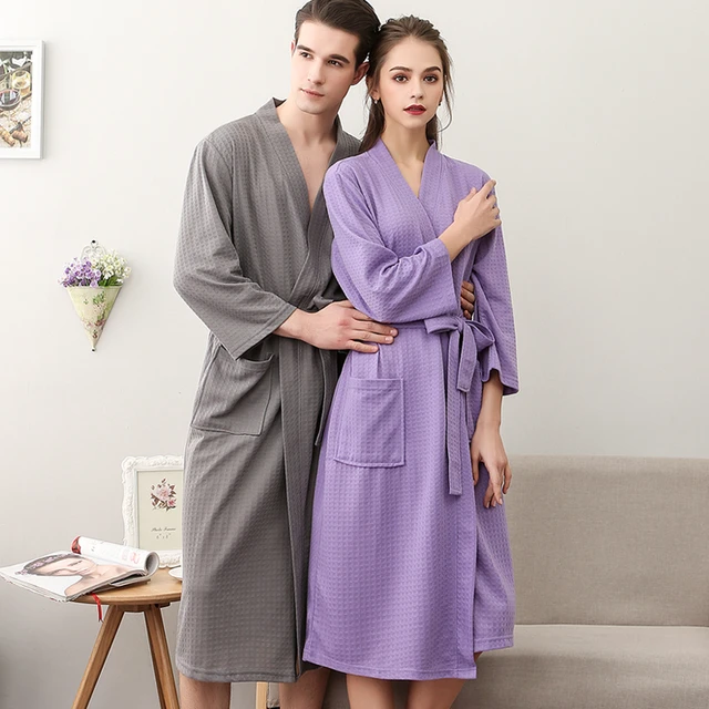 Women's Linen Robe in Woodrose | MagicLinen