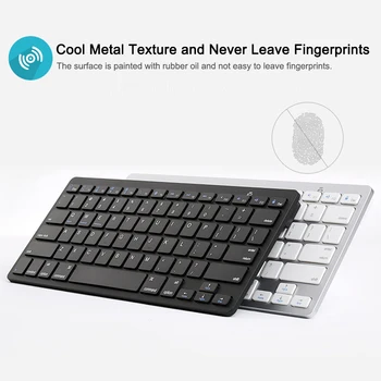 

Portable BT 3.0 Wireless Keyboard Tablet Laptop Smartphone Mini Keyboard for iOS Android Windows Fast Connection