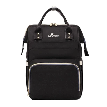 

LEQUEEN Nappy Backpack Bag Mummy Large Capacity Bag Mom Baby Multi-Function Waterproof Outdoor Travel Diaper Bags for Baby Care