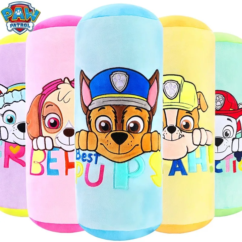 

1pc Original Genuine Paw Patrol plush pillow skye rubble chase Everest Model Sofa cushion children's Nap pillow toy gift