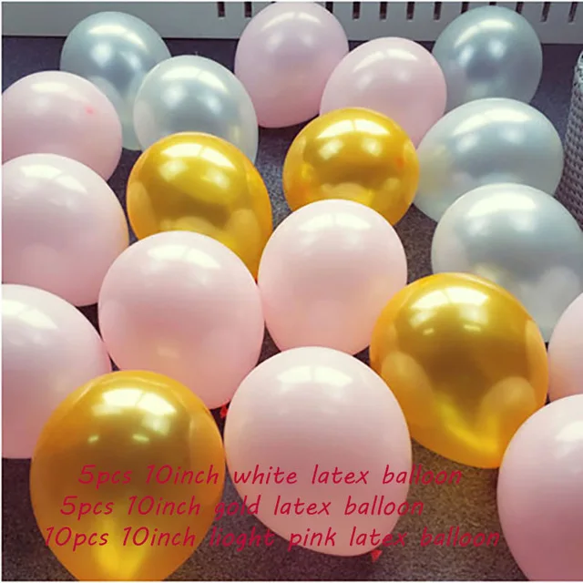 KUKUZHU 1-й День рождения воздушные шары из фольги в виде цифр баннер первый ребенок мальчик девочка вечерние украшения мой 1 год поставки - Цвет: Коричневый