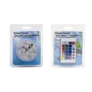

Led Diving Knob Light Aquarium Led Colorful Underwater Lights Highlight Remote Control Dimming Bathtub Light