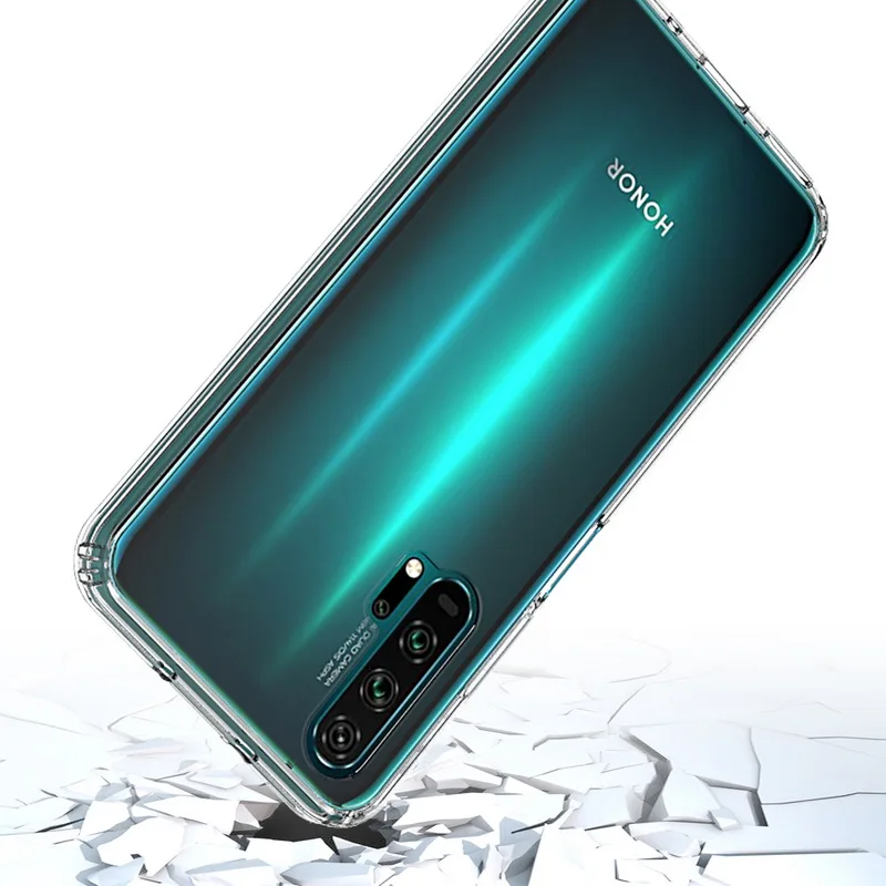 Для huawei Nova 5T чехол Кристальный Гибридный Бампер прозрачная твердая акриловая задняя крышка для huawei Nova 5t чехол для телефона s Coque Capa Nova5t