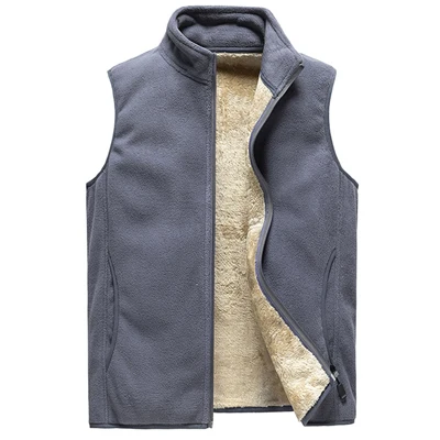 

Mens Vests Casual Winter Fleece Warm Waistcoats Fashion Thermal Vests Sleeveless Jackets Windbreaker Vests Clothing 8XL