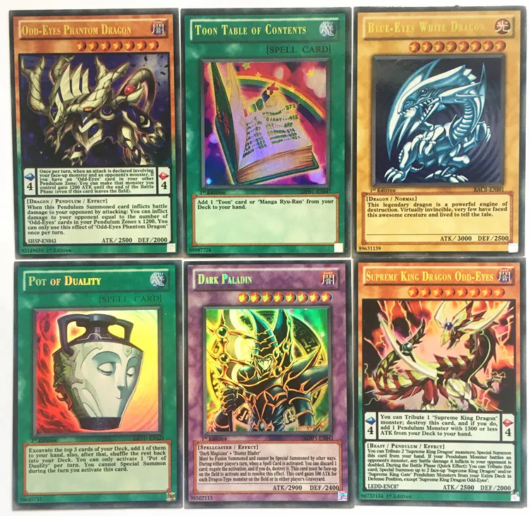100PCS Japan Yu Gi Oh Game Playing Cards with box Carton Yugioh Game Cards Japan Boy Girls Yu-Gi-Oh Cards Collection For Fun Toy