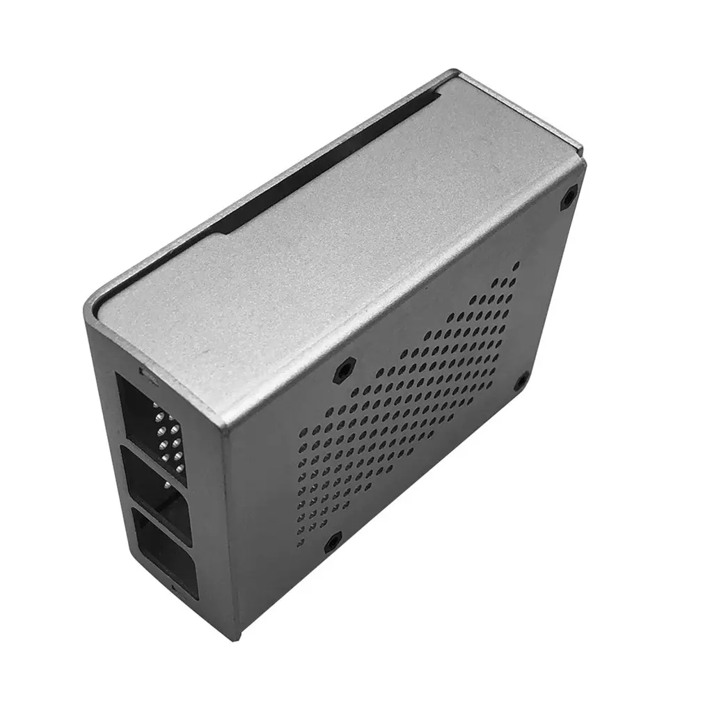 Для Raspberry Pi 4B алюминиевый корпус серебристый металлический корпус серебристый корпус для RPI 4 Модель B RPI 4B чехол