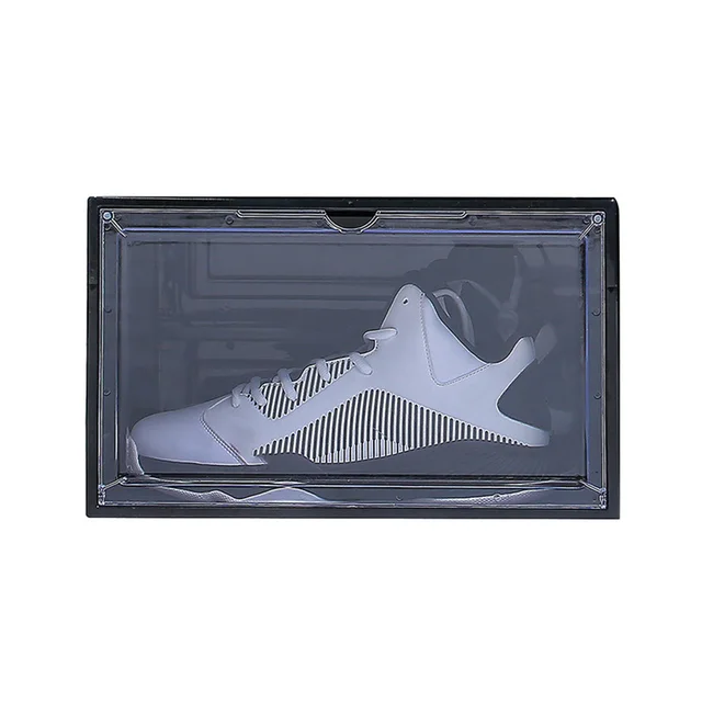 Clear Magnetische Stapelbaar Stofdicht Schoenen Opslag Container Display Box  Organizer Hoge Kwaliteit Opbergdoos Plastic Display Box|Schoen Rekken \u0026  Organizers| - AliExpress
