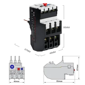 

Jr28 - 25 Heat Overload Relay Lr2-d13 Transformation Type Contact 0.1-25a Heat Relay