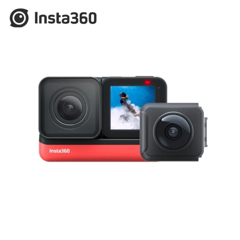В наличии Insta360 ONE R Экшн камера 5 7 K 4K широкоугольная водонепроницаемая Спортивная
