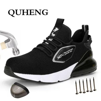 

LEOSOXS Summer Breathable Safety Work Shoes Lightweight Breathable Men and Women Construction Shoes New Design Dropshipping