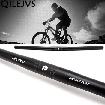 

25.4mm Aluminum Alloy Handlebar Straight Bike MTB Bicycle Riser Flat Handle Bar