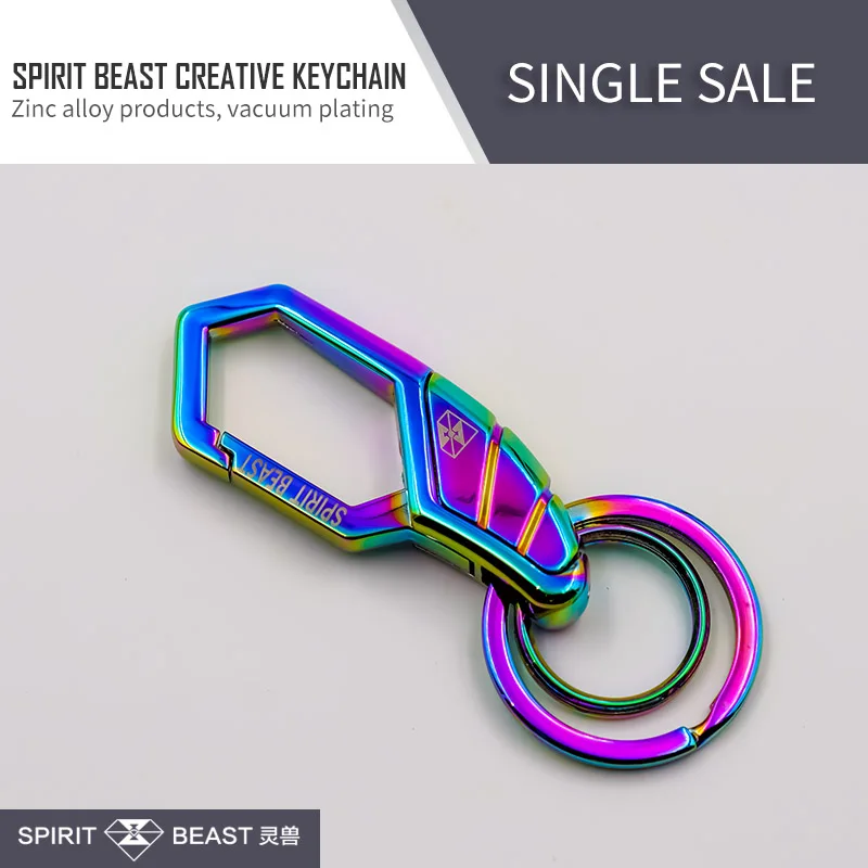 SPIRIT BEAST кольцо для ключей мотоцикла брелок скутер автомобиль для Yamaha Audi Alfa Romeo Jeep Dodge Mercedes Benz vw Mini Honda Suzuki - Название цвета: L2A