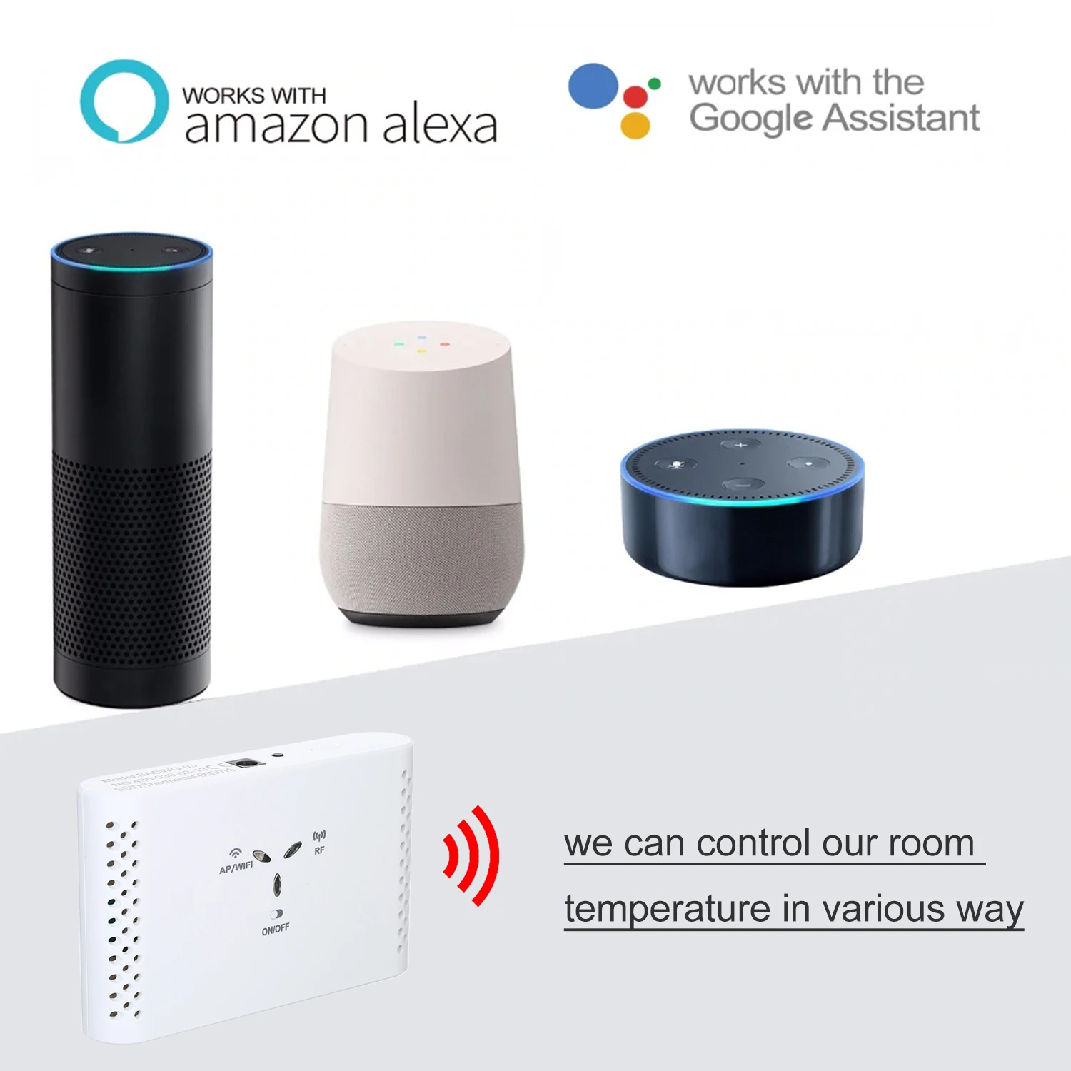 

Hot Professional WIFI Smart Temperature Controller Receiver Thermostat Without Thermostat for Electric floor Heating Water