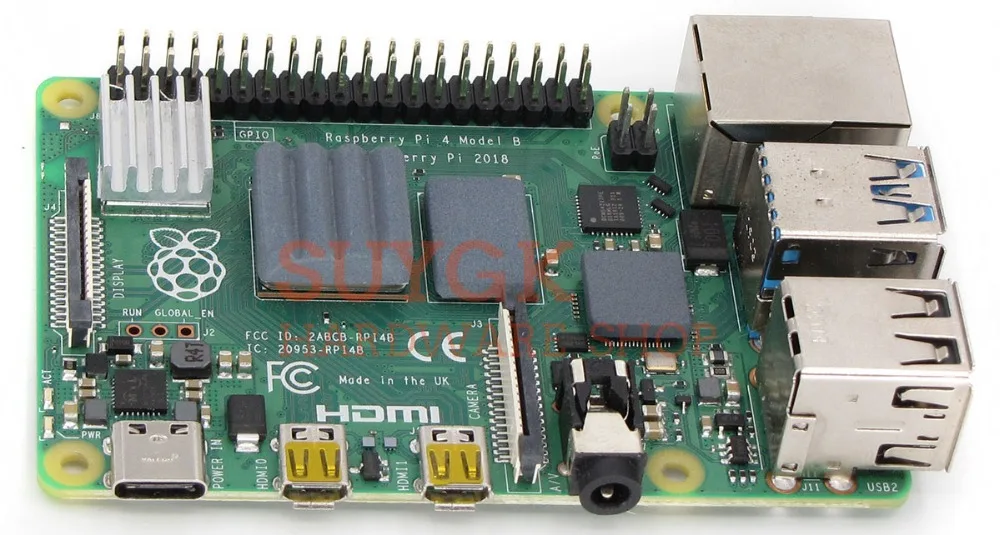 Raspberry PI 4 теплоотвод 4 шт. SIC охлаждающая раковина из карбида кремния керамический радиатор слепой излучающий плавник Raspberry PI 4 Модель B 4B
