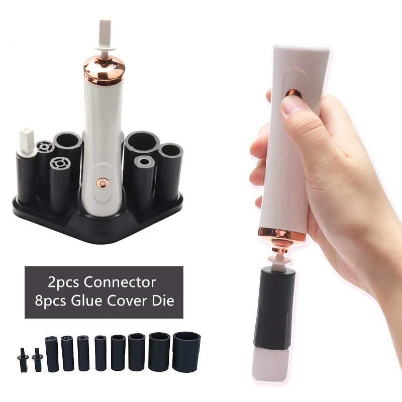 

Electric Eyelash Glue Shaker for Nail Polish Gel Tattoo Paint Ink Pigment Liquid Shaking Machine(Does Not Include Battery)