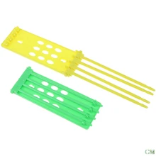  1pc Plastic Pigeon Parrot Foot Ring Holder Bird Training Articles Leg Ring Stand Band Rack Bird Accessories 