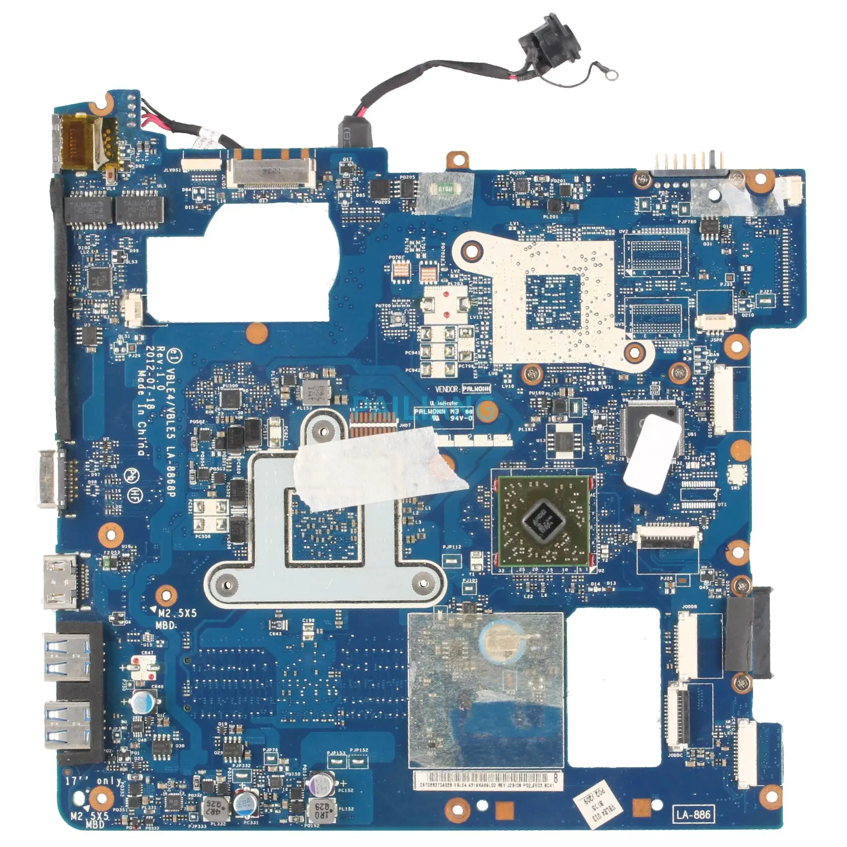 70% OFF  PAILIANG Laptop motherboard For SAMSUNG NP355E5C Mainboard Core EM1800 TESTED BA59-03421A LA-8868P 