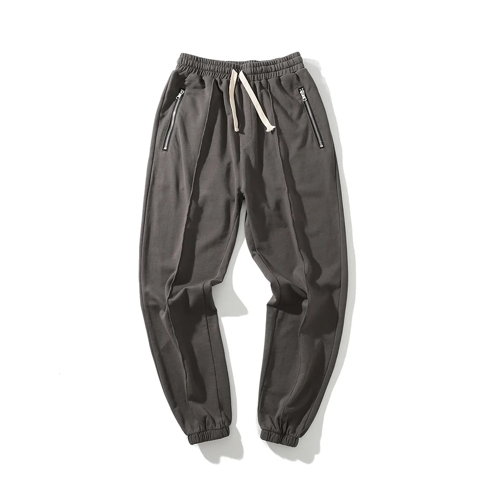 Janpanese Drawstring Плюс Размер повседневные мешковатые штаны мужские свободные Pantalones Hombre Boom Feet однотонные уличные мужские брюки