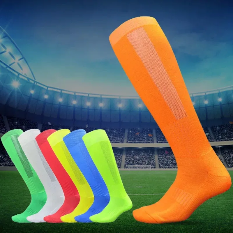 

Football socks sports socks knee legging stockings scccer baseball over knee ankle men women sock hot sale 3 pcs free ship