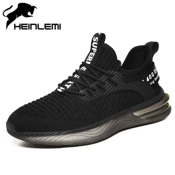 

HEINLEMI New Fashion Cool Street Height Increase Mens Sneakers Non-Slip Trainers Men Streetwear Mens Casual Shoes Herenschoenen