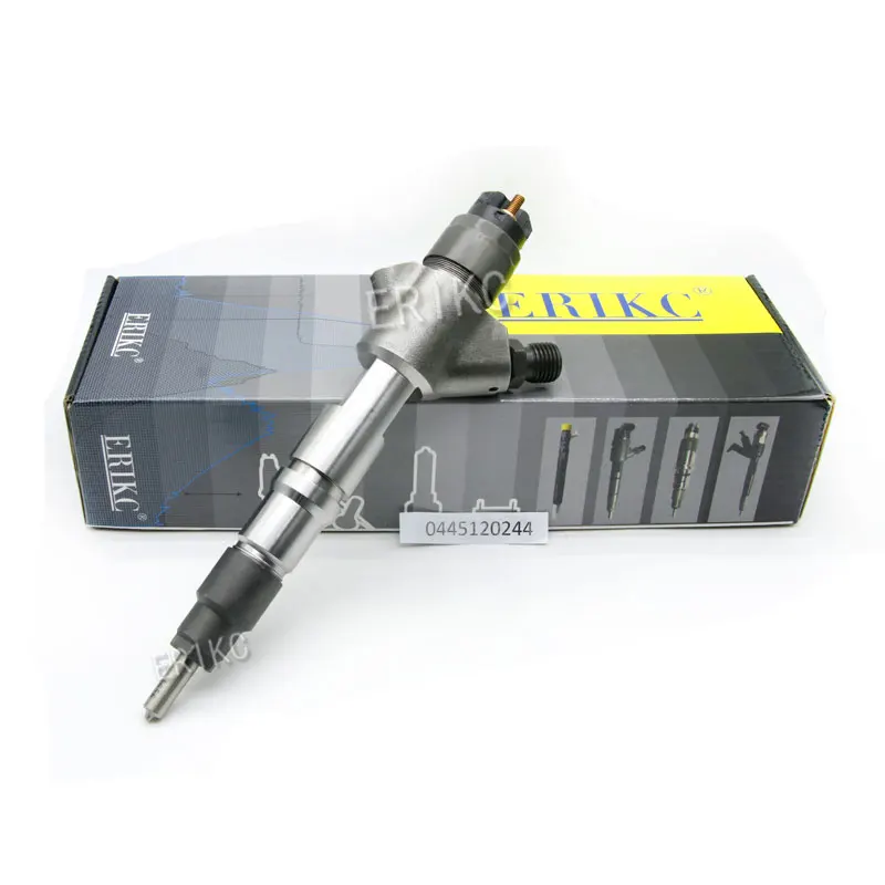 

ERIKC 0445 120 244 Common Rail Injector 0 445 120 244 Fuel Injector 0445120244 for Engine WEICHAI 13024966 WP6 6.2L 170KW