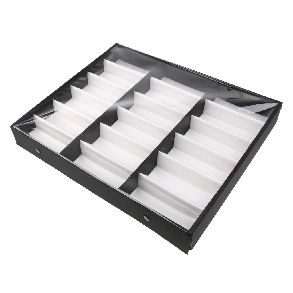 Sunglasses Organizer Display Case with Clear Cover for 18 Pairs Eyeglasses Dust Proof Exhibition Shop Display Holder
Sunglasses Organizer Display Case with Clear Cover for 18 Pairs Eyeglasses Dust Proof Exhibition Shop Display Holder