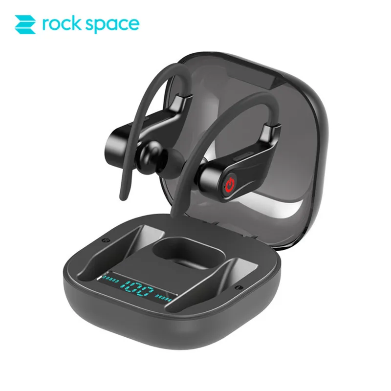 Rockspace HBQ TWS беспроводные наушники стерео мини игровая гарнитура спортивные Bluetooth 5