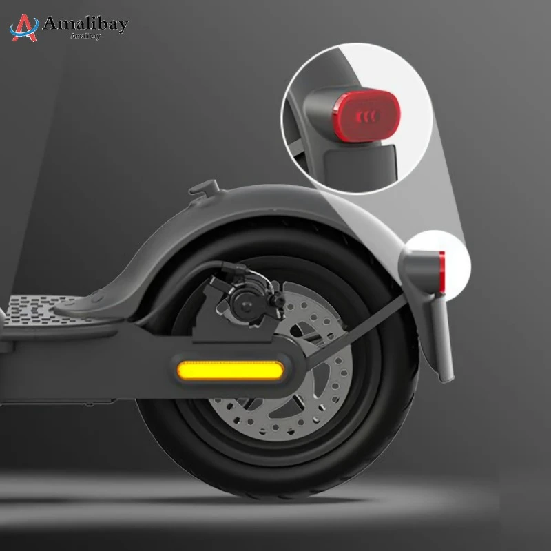M365 Pro 2 Fender for Xiaomi Scooter M365 PRO 1S Rear Mudguard Bracket  Electric Scooter Mud Guard W Taillight Hook License Plate|Scooter Parts \u0026  Accessories| - AliExpress
