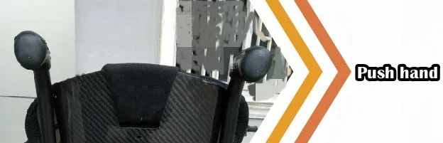 Push hand Высокое качество высокого класса индивидуальные спортивные ручные инвалидные коляски плюс поручни подлокотник - Цвет: Push hand