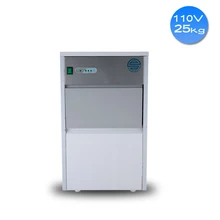 110 в коммерческий льдогенератор 25 кг на заказ съедобный кубик льда машина Отель Ресторан вечерние кубики льда поставка домашний кубик льда