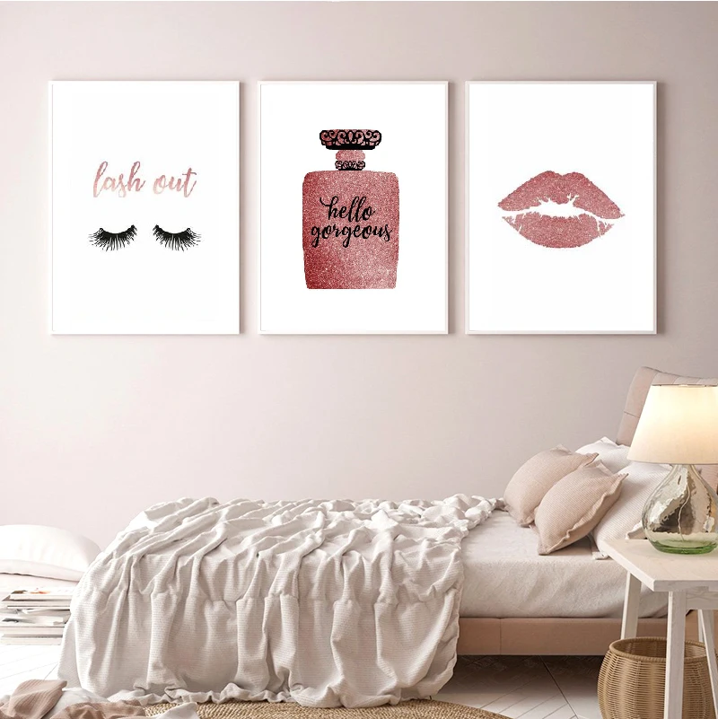 Fashion Poster Print Girls Room Decor