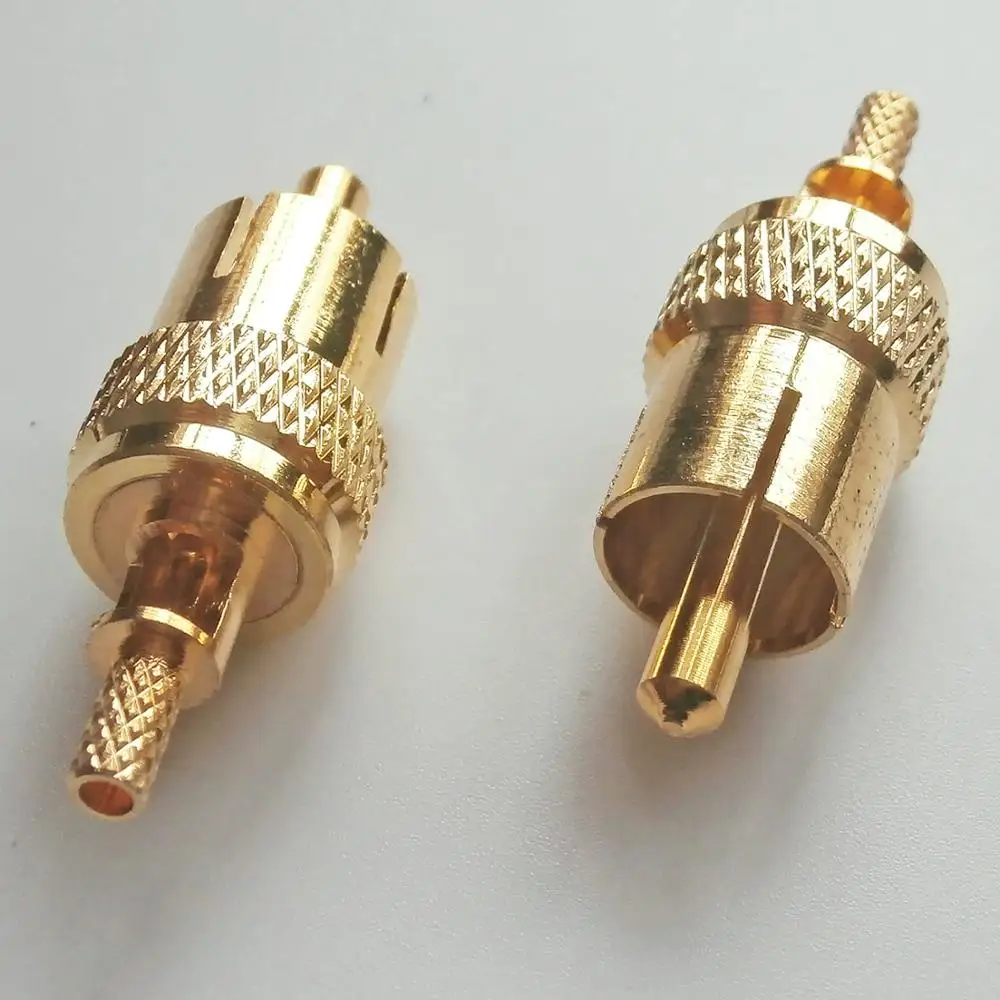 1 шт. РЧ разъем коаксиальный RCA заглушка для окна ОБЖИМНАЯ кабеля RG316 RG174 RG179 LMR100