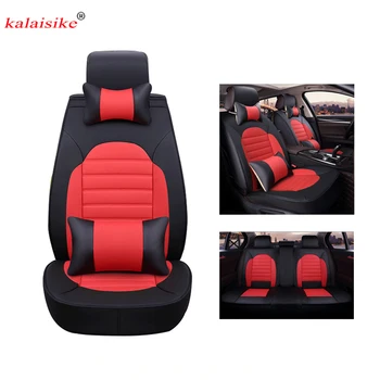 

Kalaisike leather Universal Car Seat cover for Subaru all models forester BRZ XV Outback Legacy car styling car accessorie