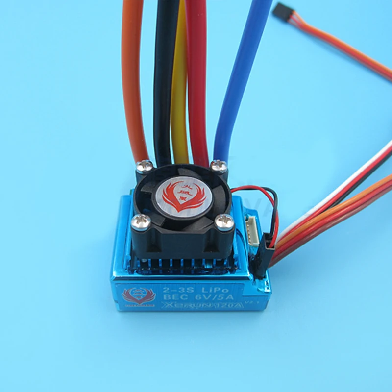1PC 120A Sensitive Two Way Brushless ESC Electric Speed Controller for