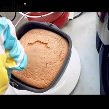 1 шт. аксессуары для воздушной фритюрницы, сковорода для торта, форма для торта, голубой поднос для пиццы, бытовая жесткая фритюрница, аксессуары, корзина для торта с антипригарным покрытием