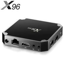X96 mini Android TV BOX, Android 7.1. Smart TV Box 2GB 16 GB. Amlogic S905W Quad Core 2.4GHz WiFi. Set Top Box 1GB 8GB Optioneel(China)